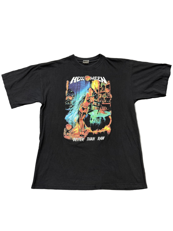 Vintage 1998 Helloween "Better Than Raw" World Tour Band Tshirt