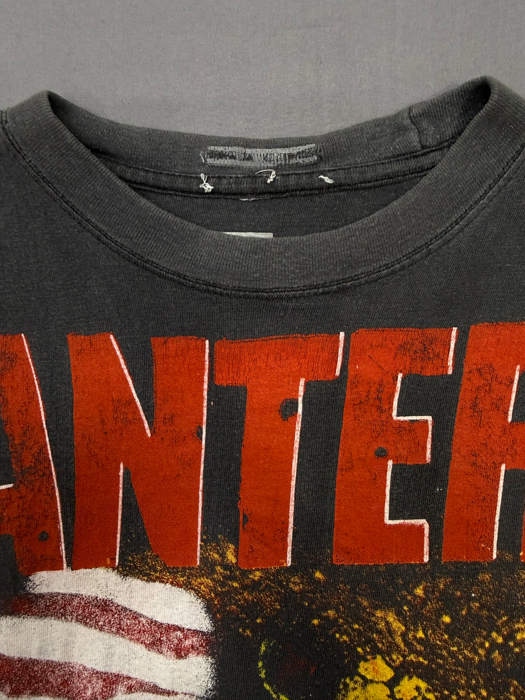 Vintage 1990s Pantera Band long-sleeve graphic shirt Featuring " Phil Anselmo "
