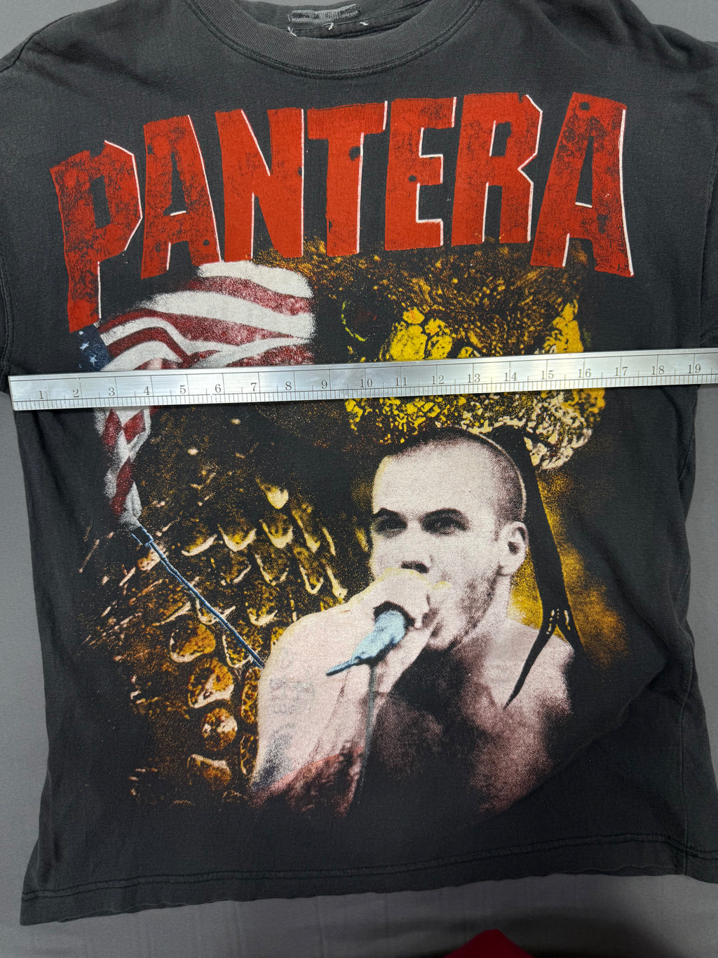Vintage 1990s Pantera Band long-sleeve graphic shirt Featuring " Phil Anselmo "