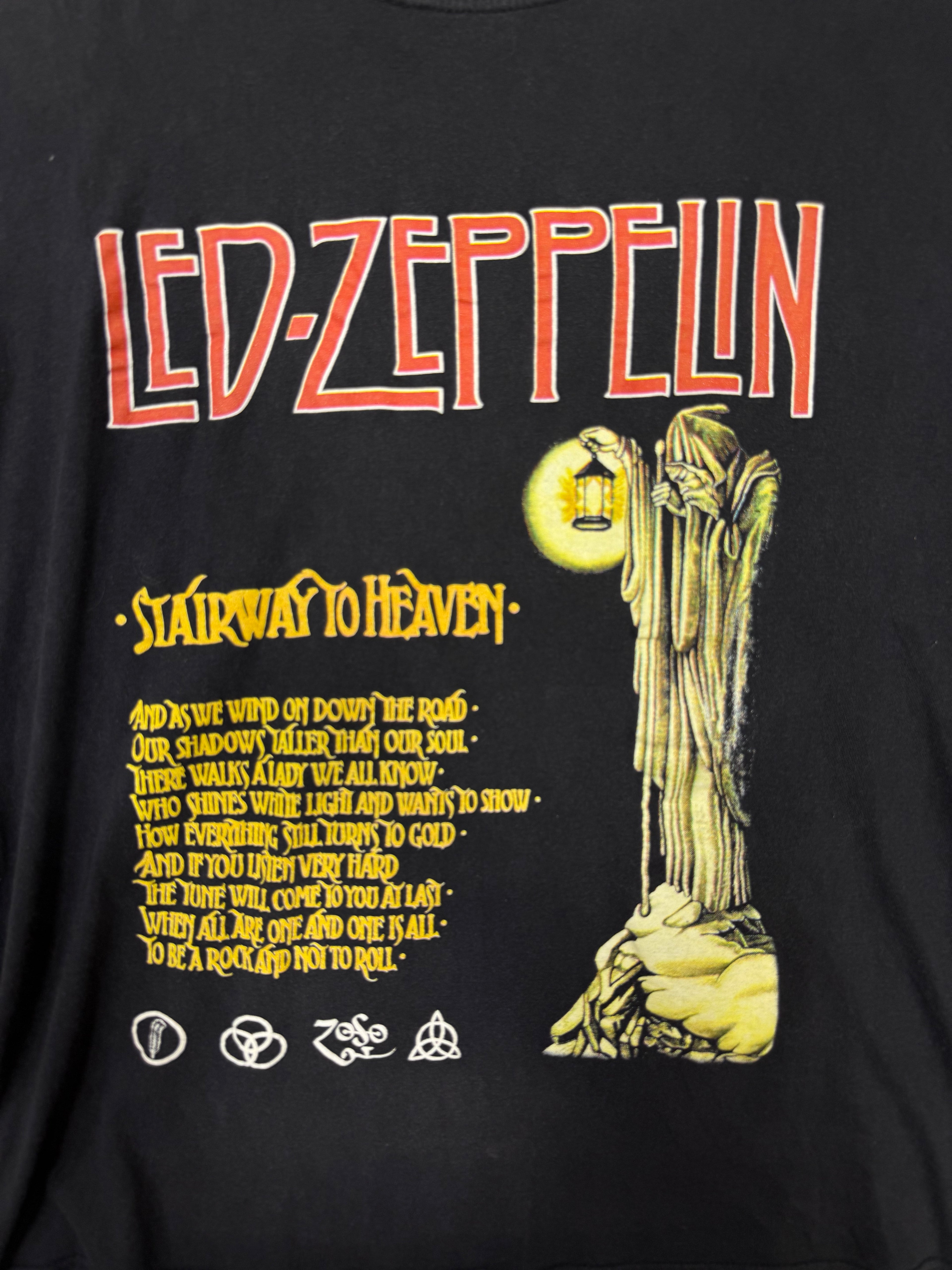 Vintage Led Zeppelin "Stairway to Heaven" graphic Band Tee