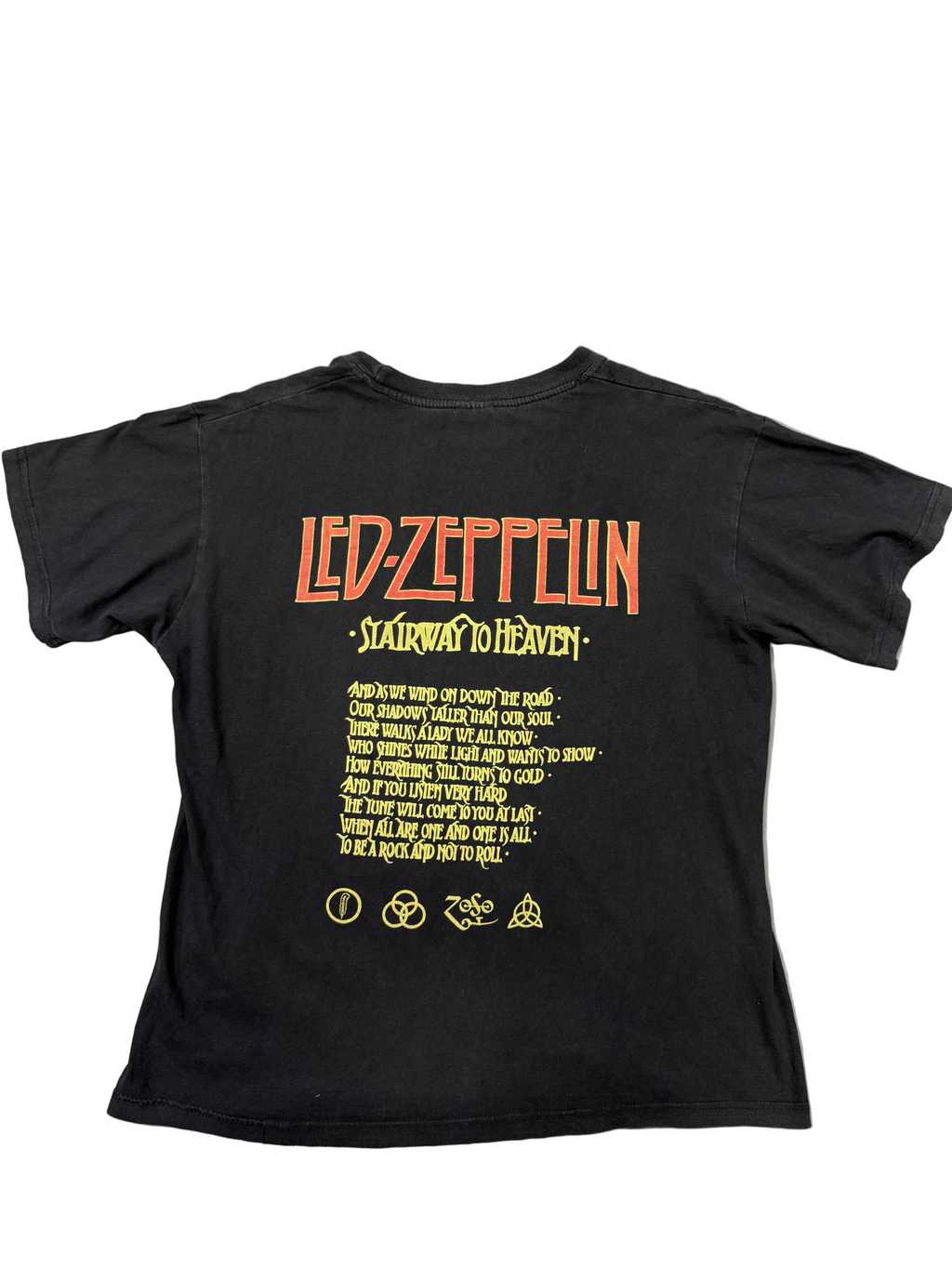 Vintage Led Zeppelin "Stairway to Heaven" graphic Band Tee
