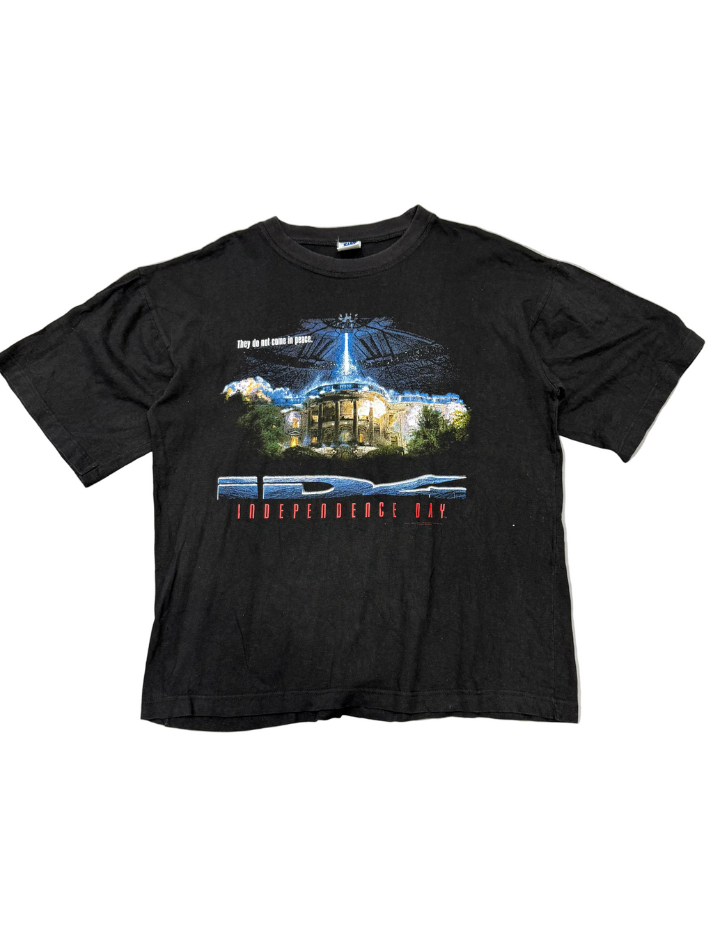 Vintage 1996 Independence Day Movie Tshirt