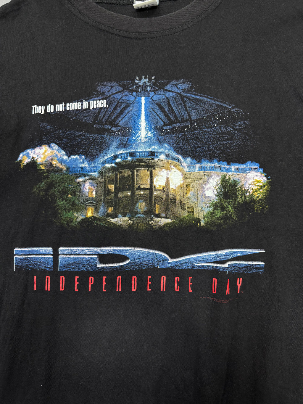 Vintage 1996 Independence Day Movie Tshirt