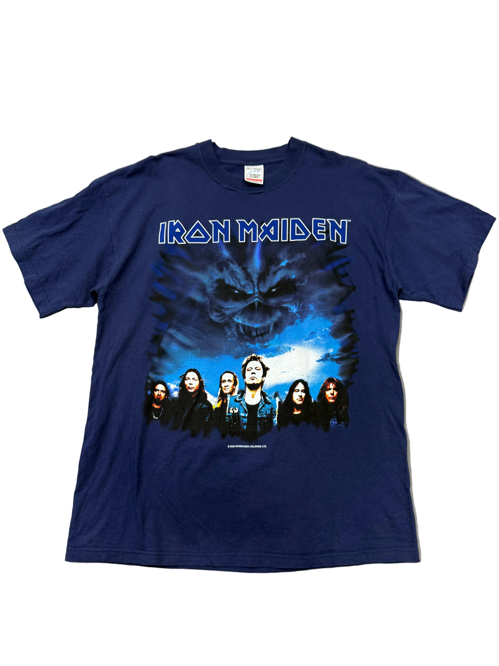 Vintage Iron Maiden's 2000 Brave New World Tour Band Tshirt