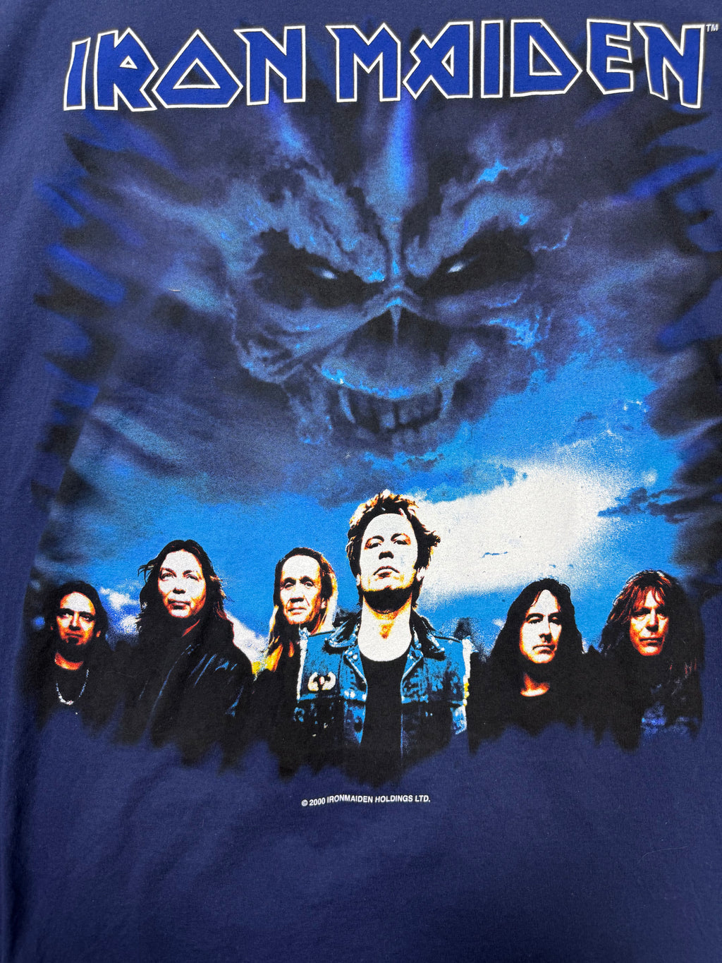 Vintage Iron Maiden's 2000 Brave New World Tour Band Tshirt