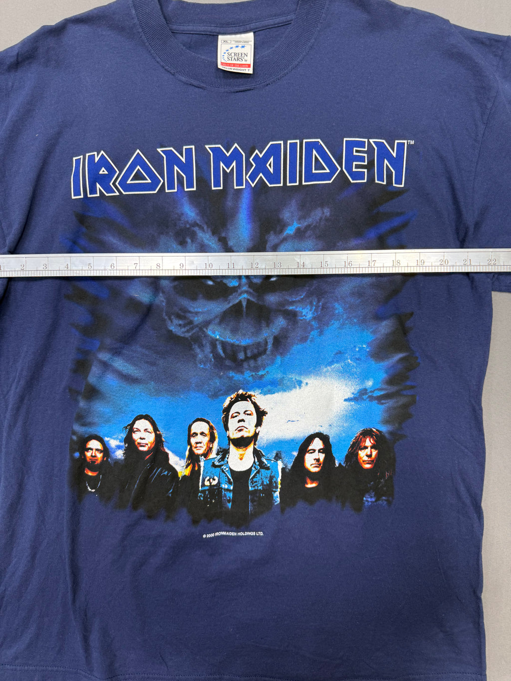 Vintage Iron Maiden's 2000 Brave New World Tour Band Tshirt