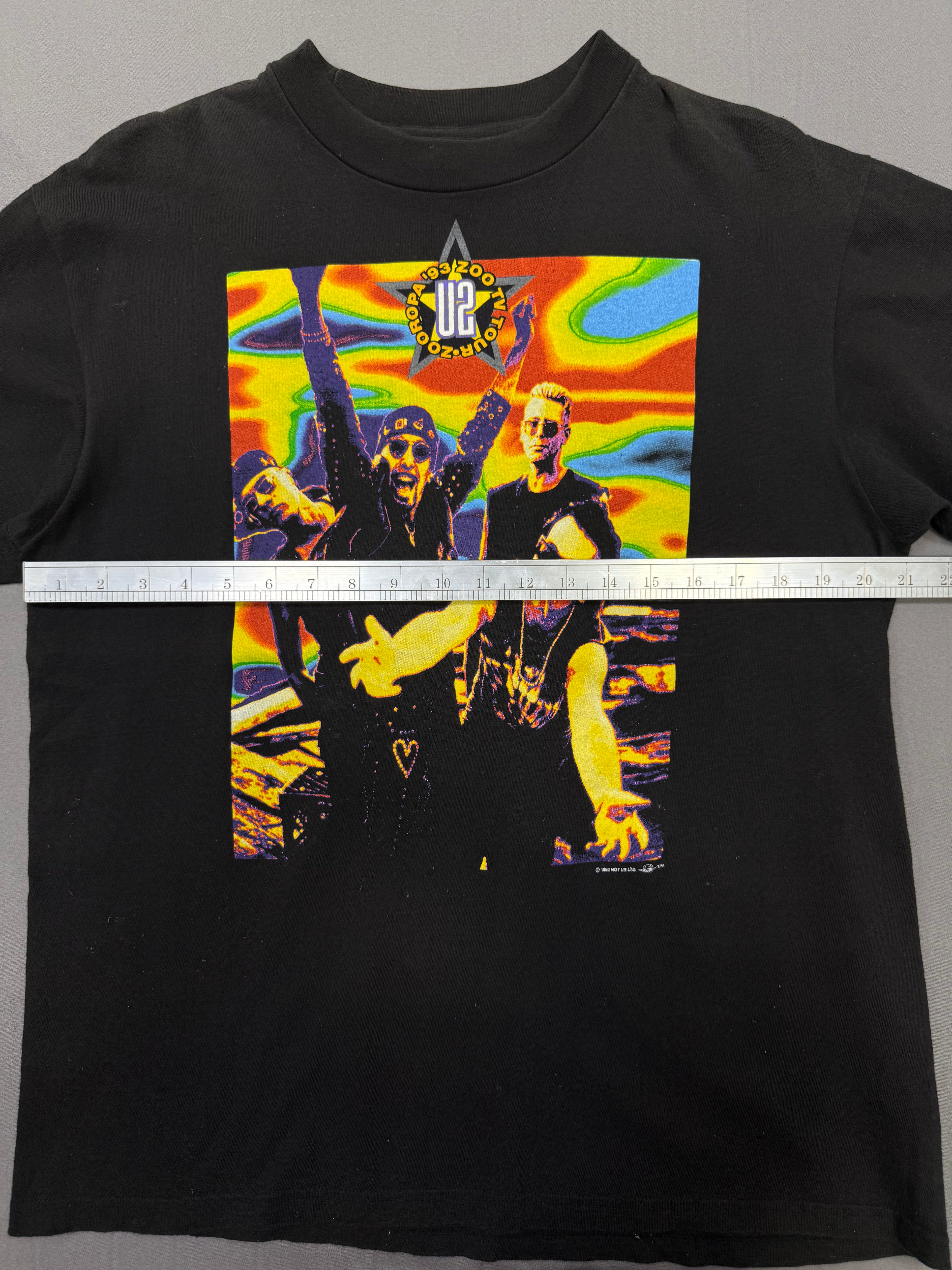 Vintage U2 Zooropa 1993 Zoo TV Tour Shirt
