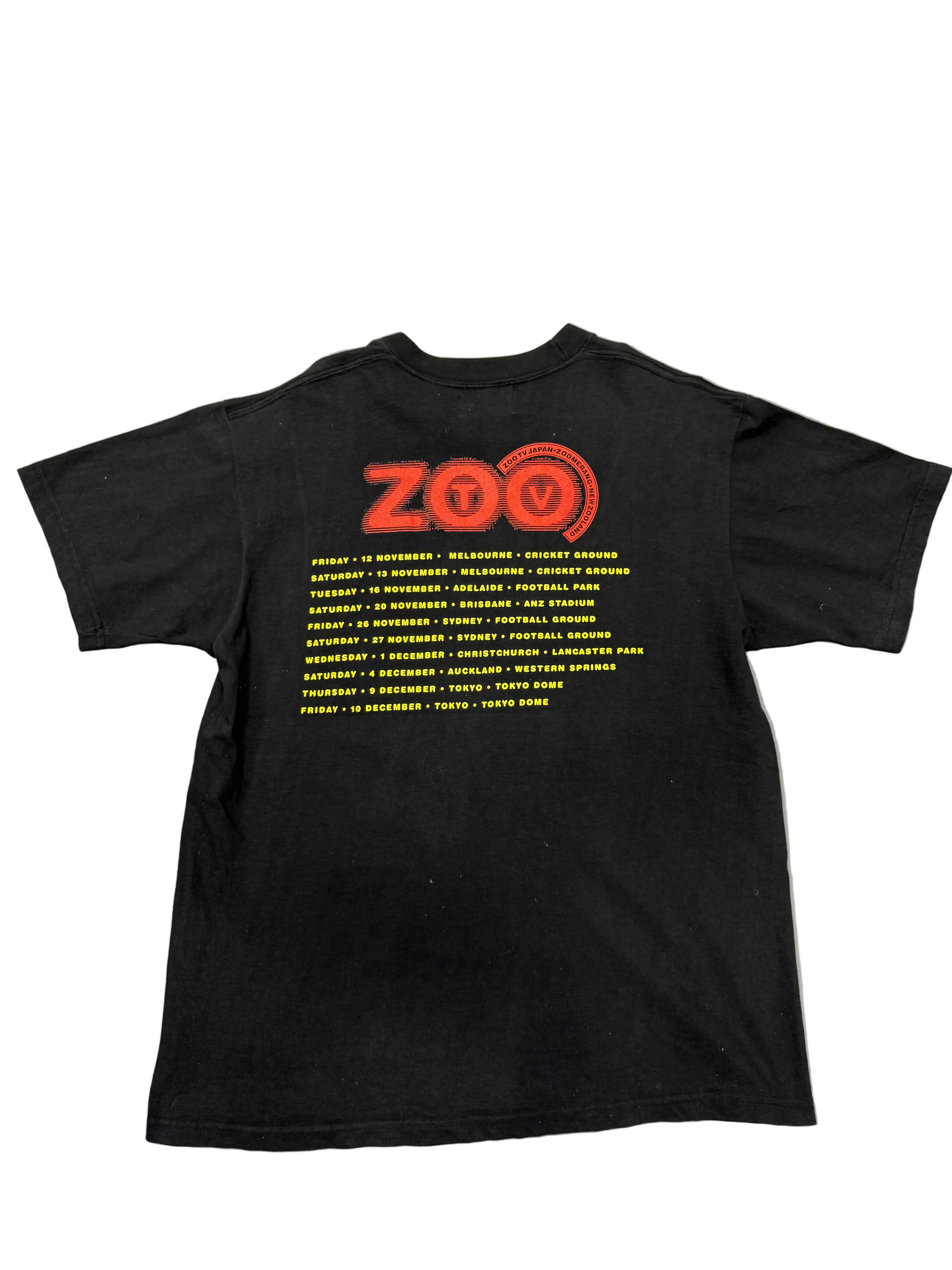 Vintage U2 Zooropa 1993 Zoo TV Tour Shirt