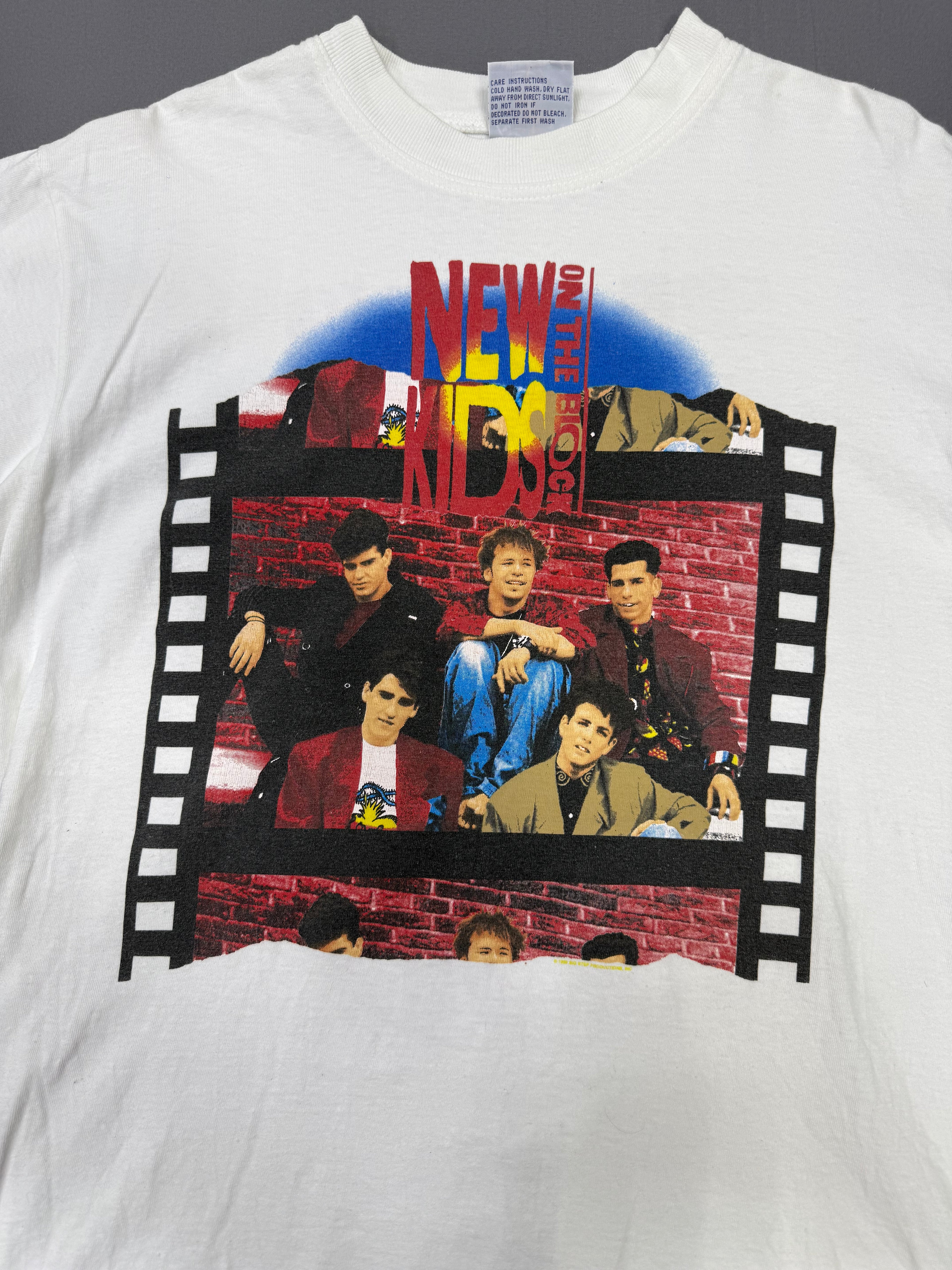 Vintage 1990s New Kids on the Block Graphic Tshirt
