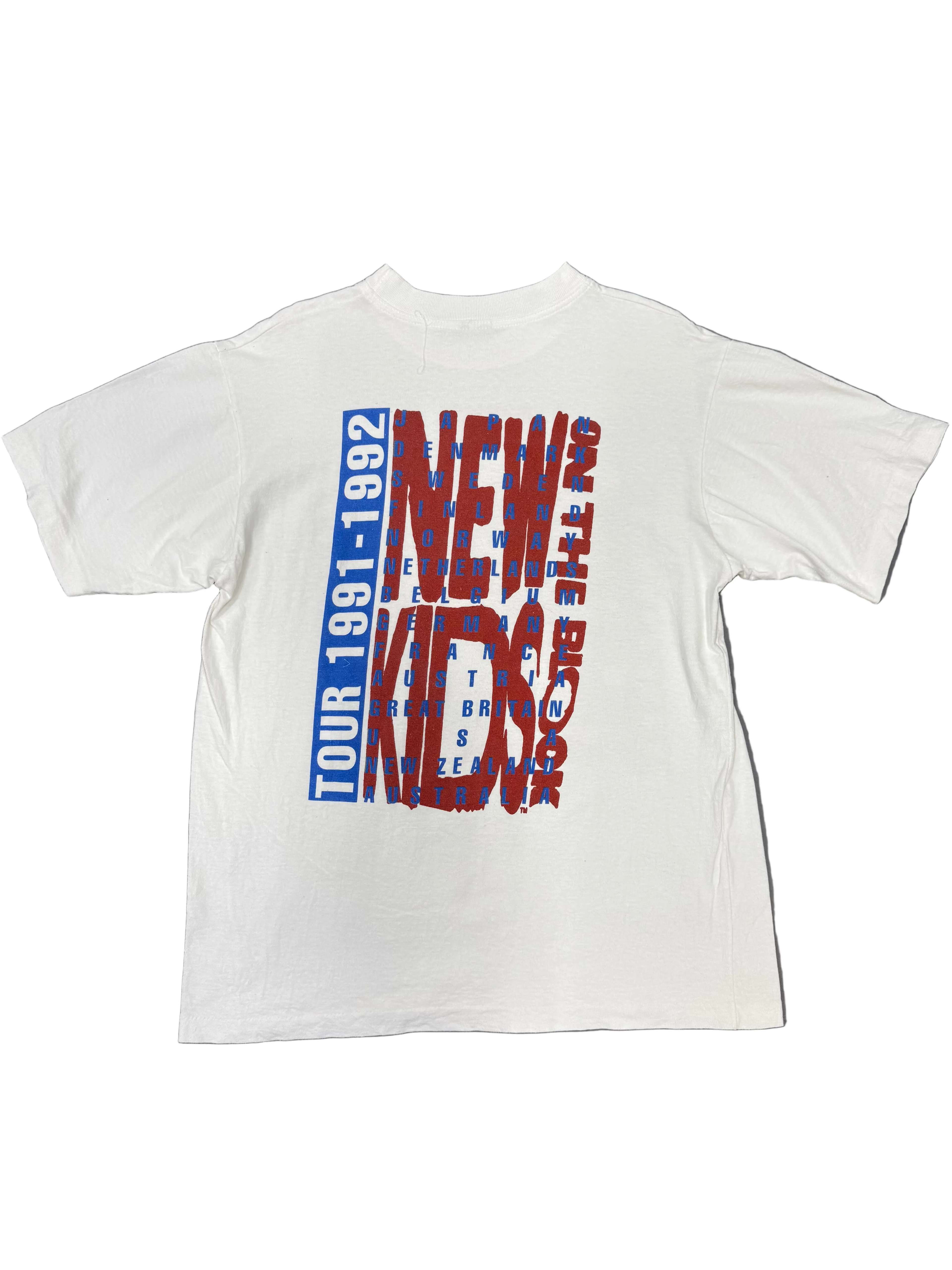 Vintage 1990s New Kids on the Block Graphic Tshirt