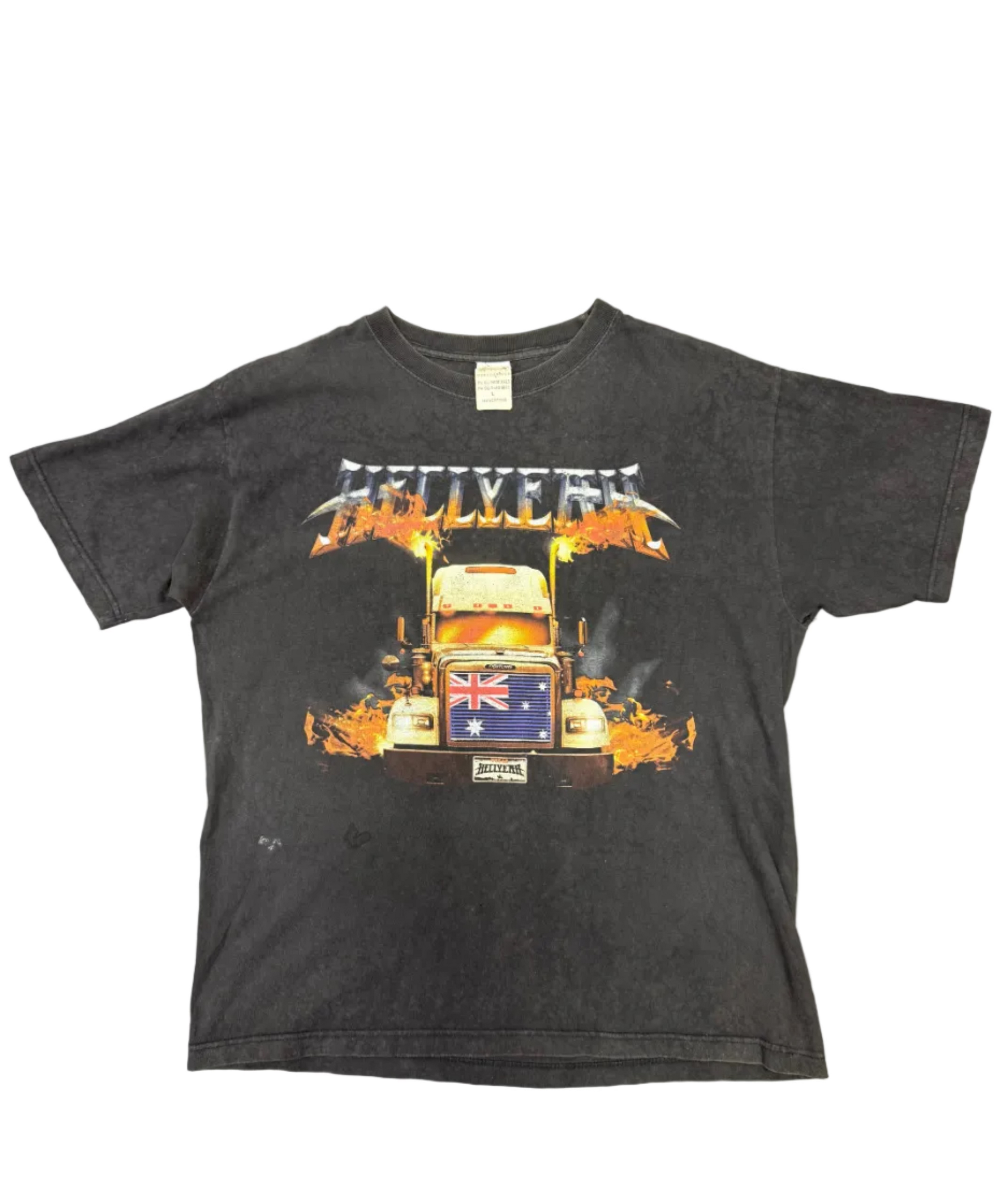 Vintage Hell Yeah Graphic Band Tshirt