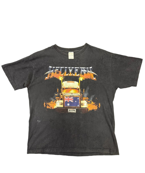 Vintage Hell Yeah Graphic Band Tshirt