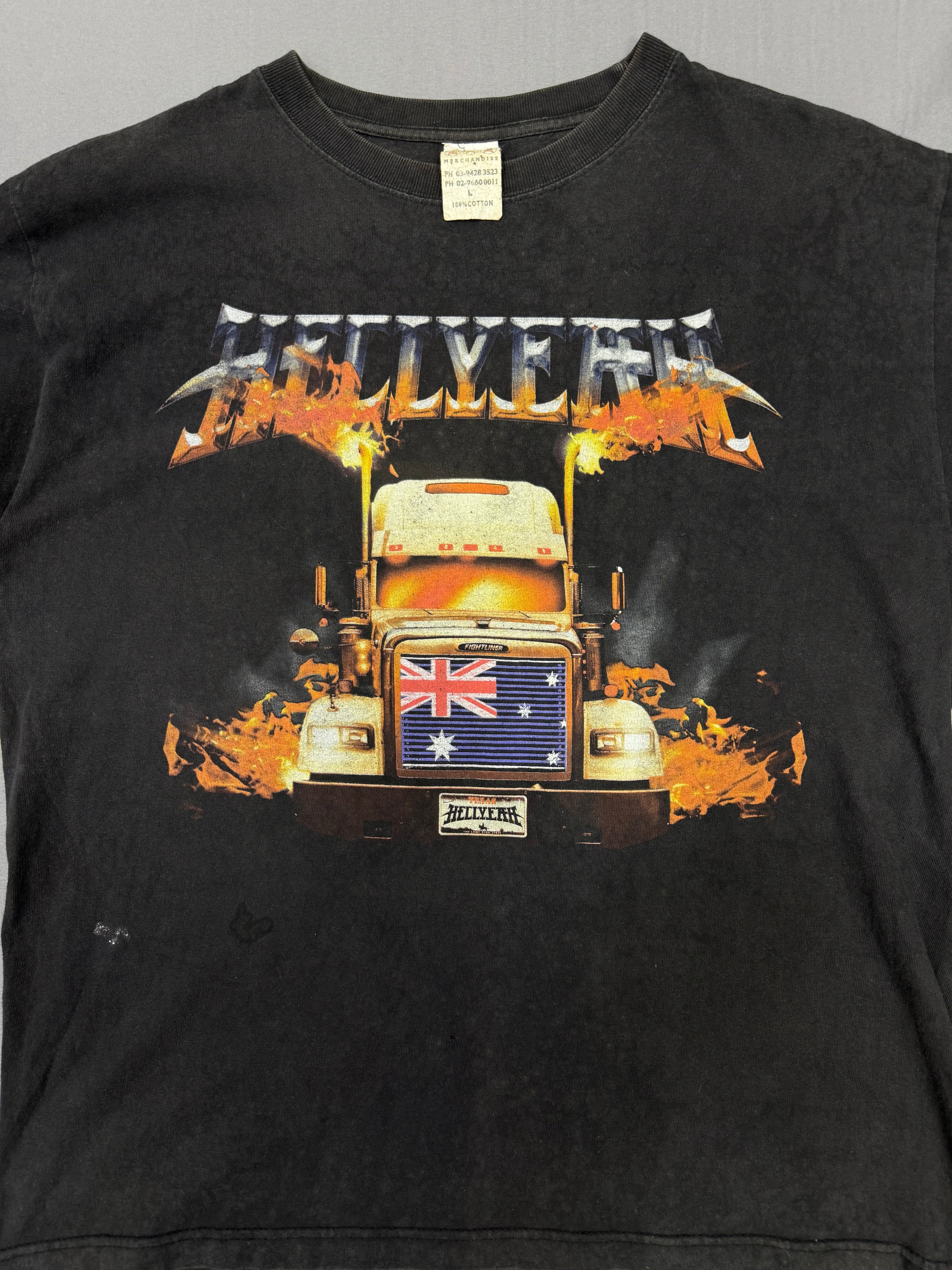 Vintage Hell Yeah Graphic Band Tshirt