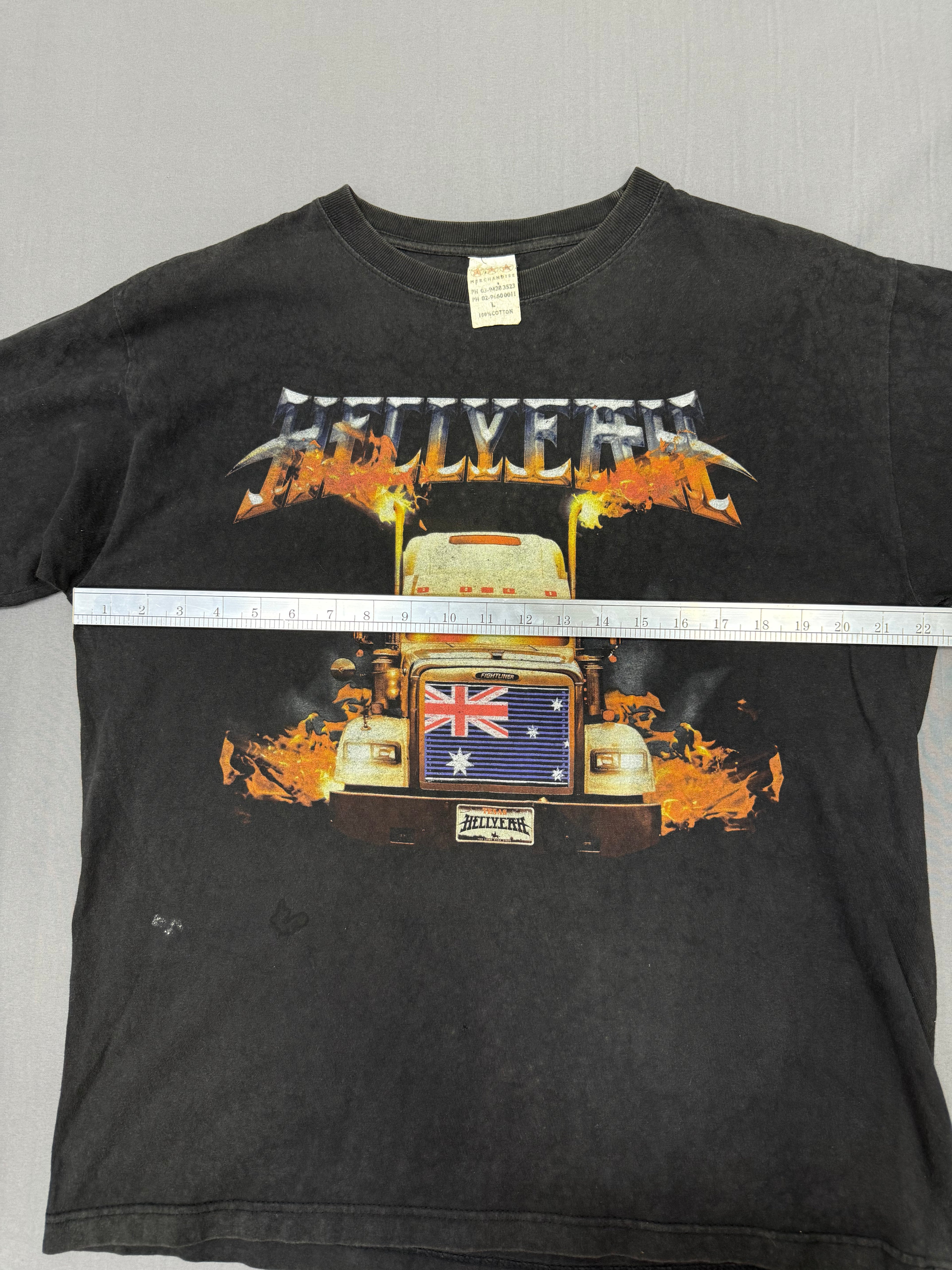 Vintage Hell Yeah Graphic Band Tshirt