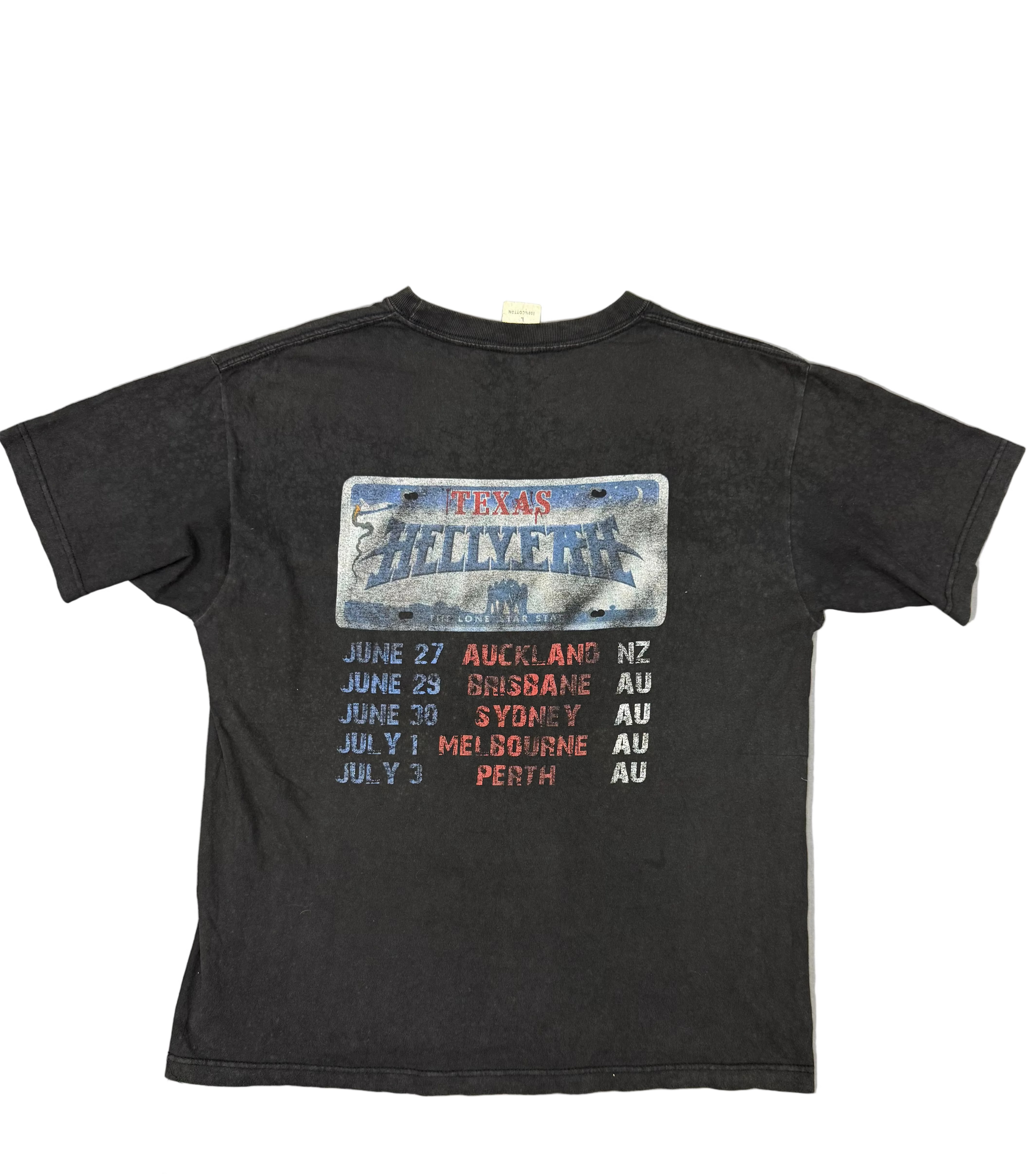 Vintage Hell Yeah Graphic Band Tshirt