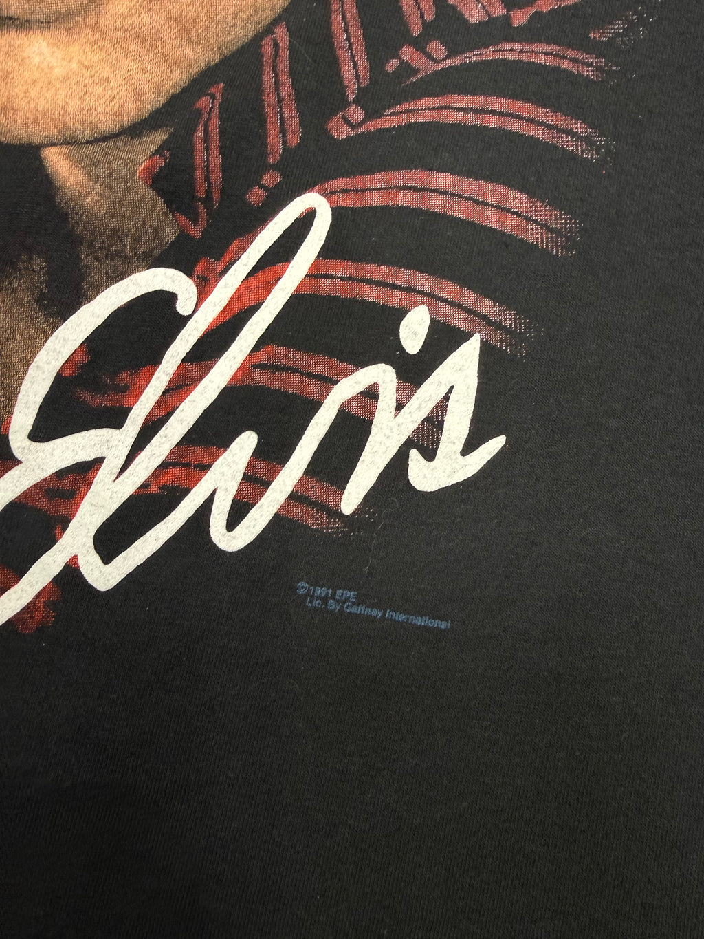 Vintage 1990s Elvis Presley Graphic Tshirt