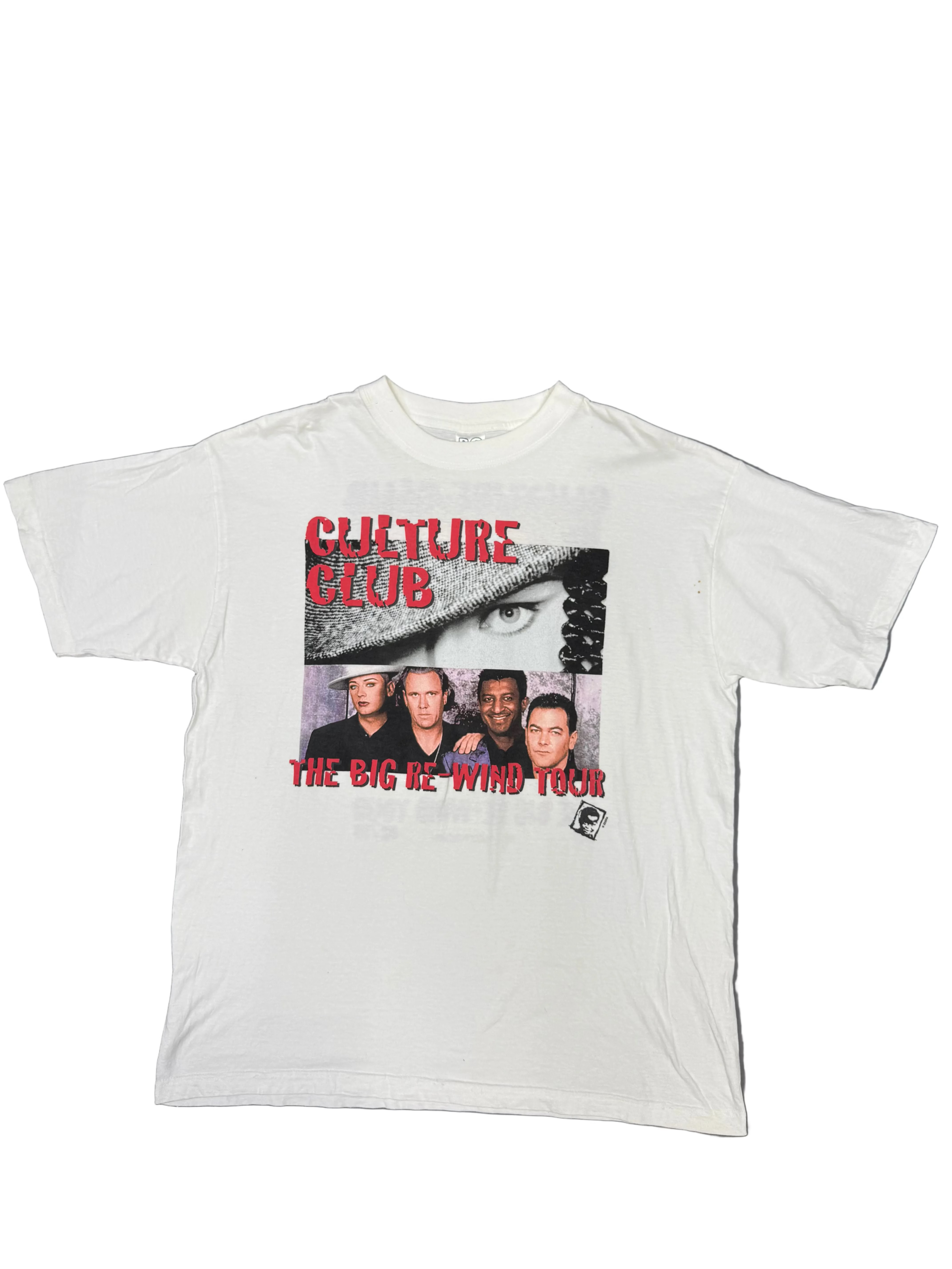 Vintage 19998 Culture Club "The Big Rewind Tour" Tshirt