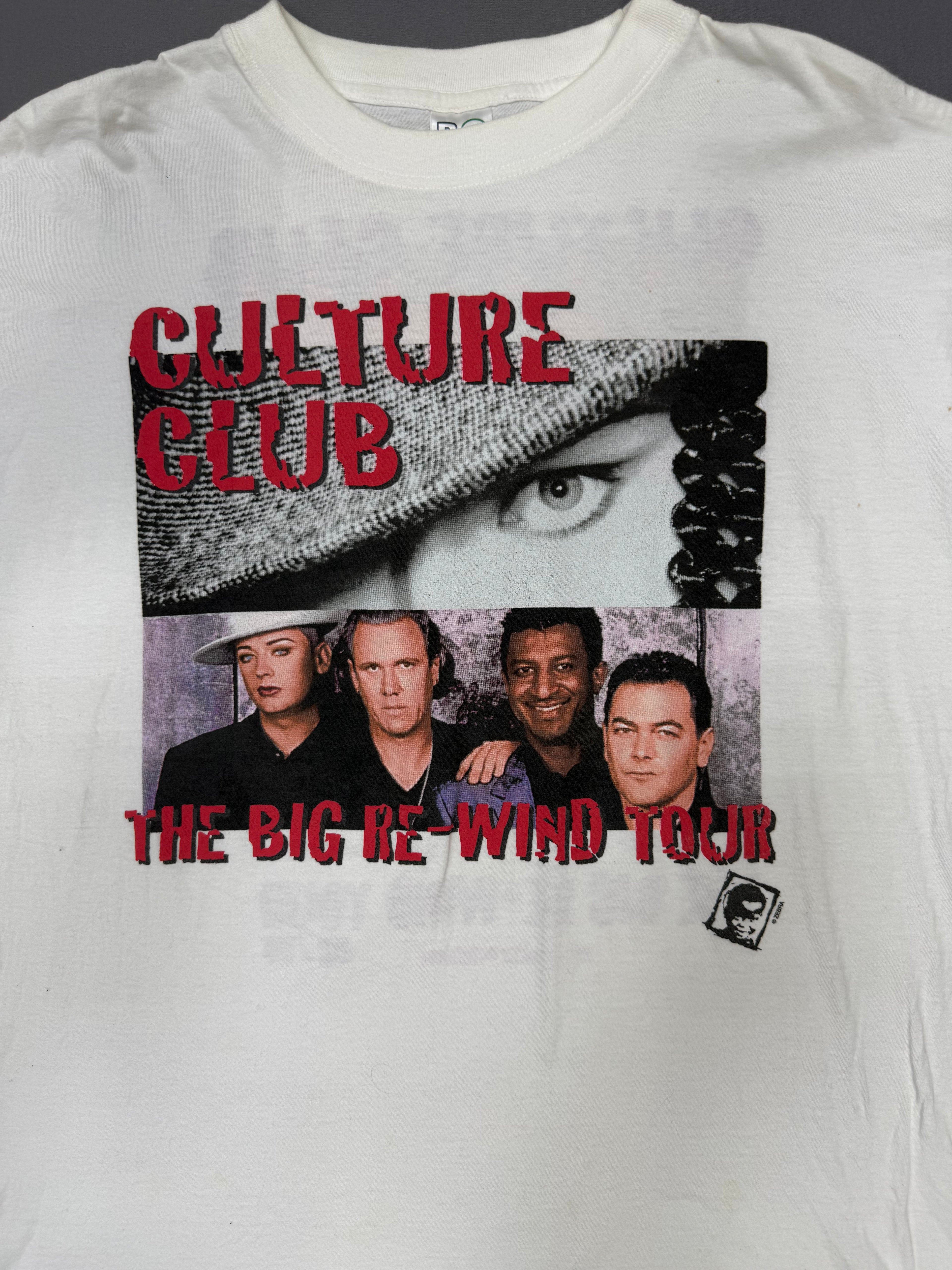 Vintage 19998 Culture Club "The Big Rewind Tour" Tshirt