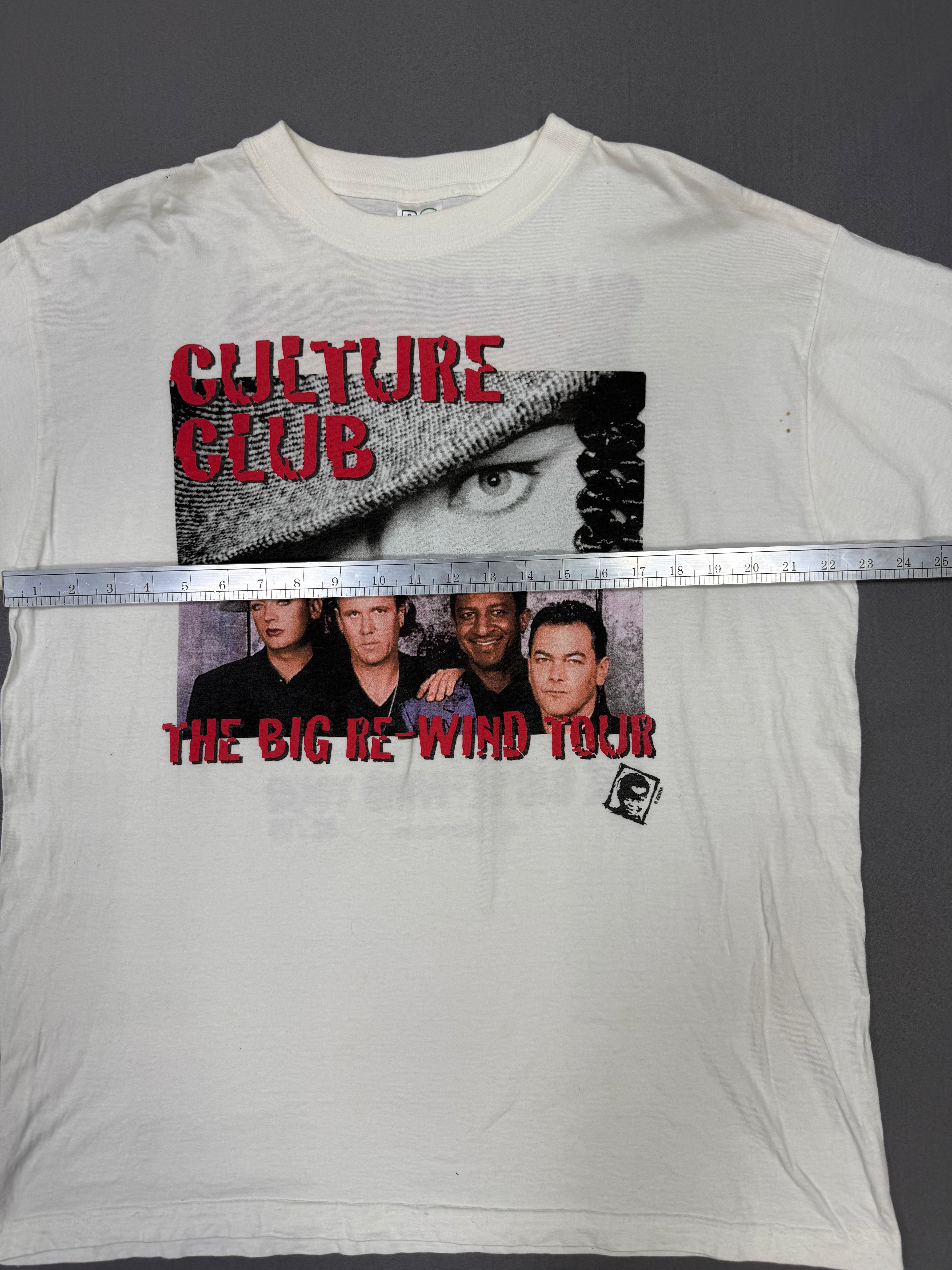 Vintage 19998 Culture Club "The Big Rewind Tour" Tshirt