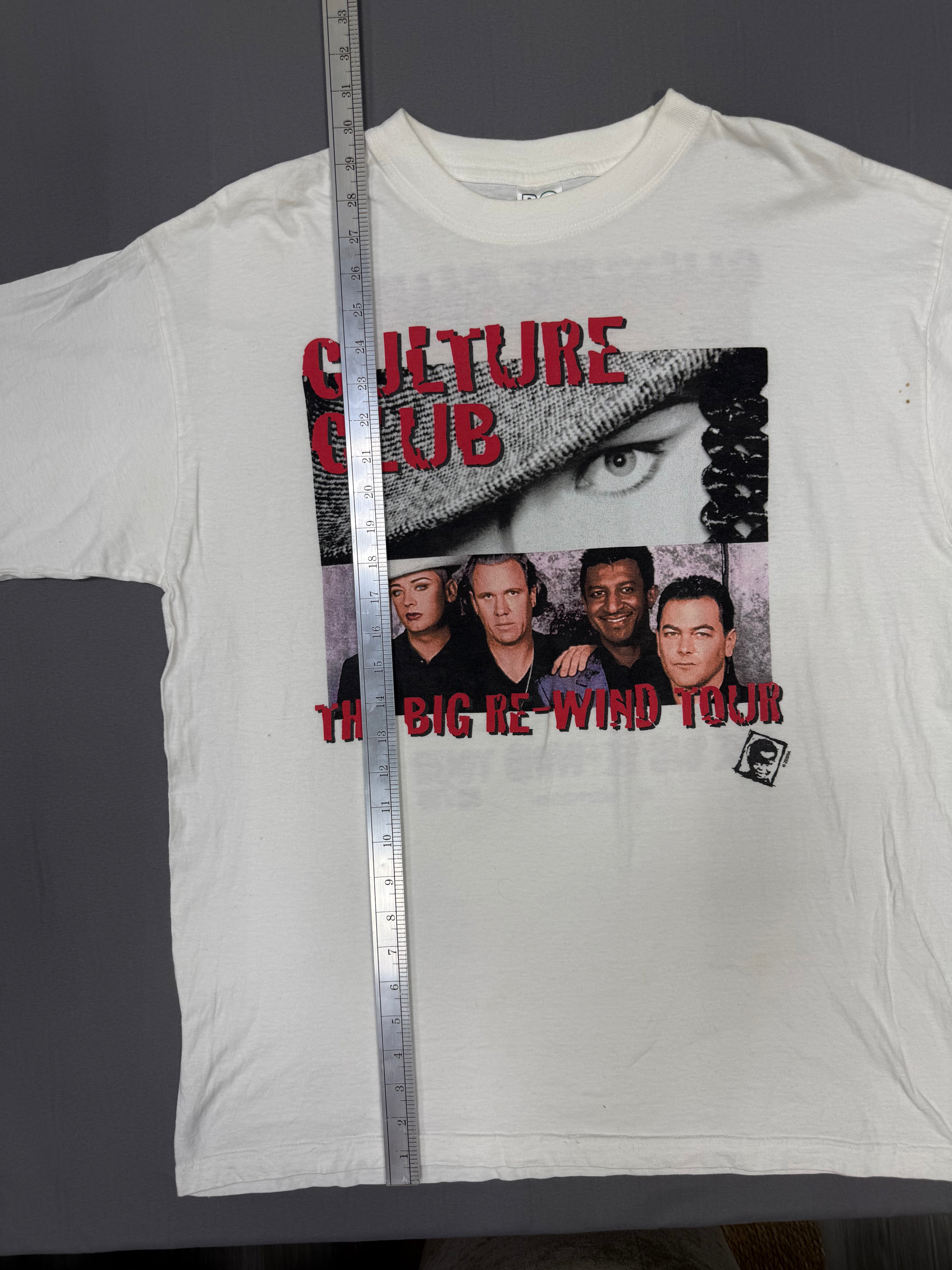 Vintage 19998 Culture Club "The Big Rewind Tour" Tshirt