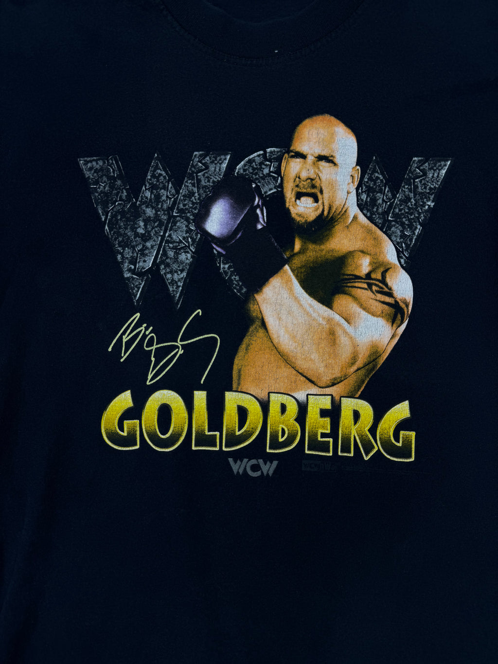 Vintage 1998 WCW Bill Goldberg Graphic Tshirt