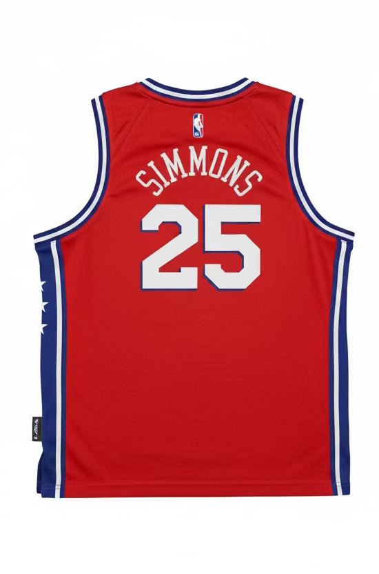 Nike Philadelphia 76ers Ben Simmons NBA jersey