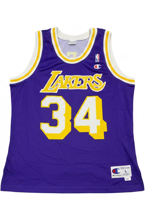 Vintage LA Lakers Shaquille oneal NBa JERSEY