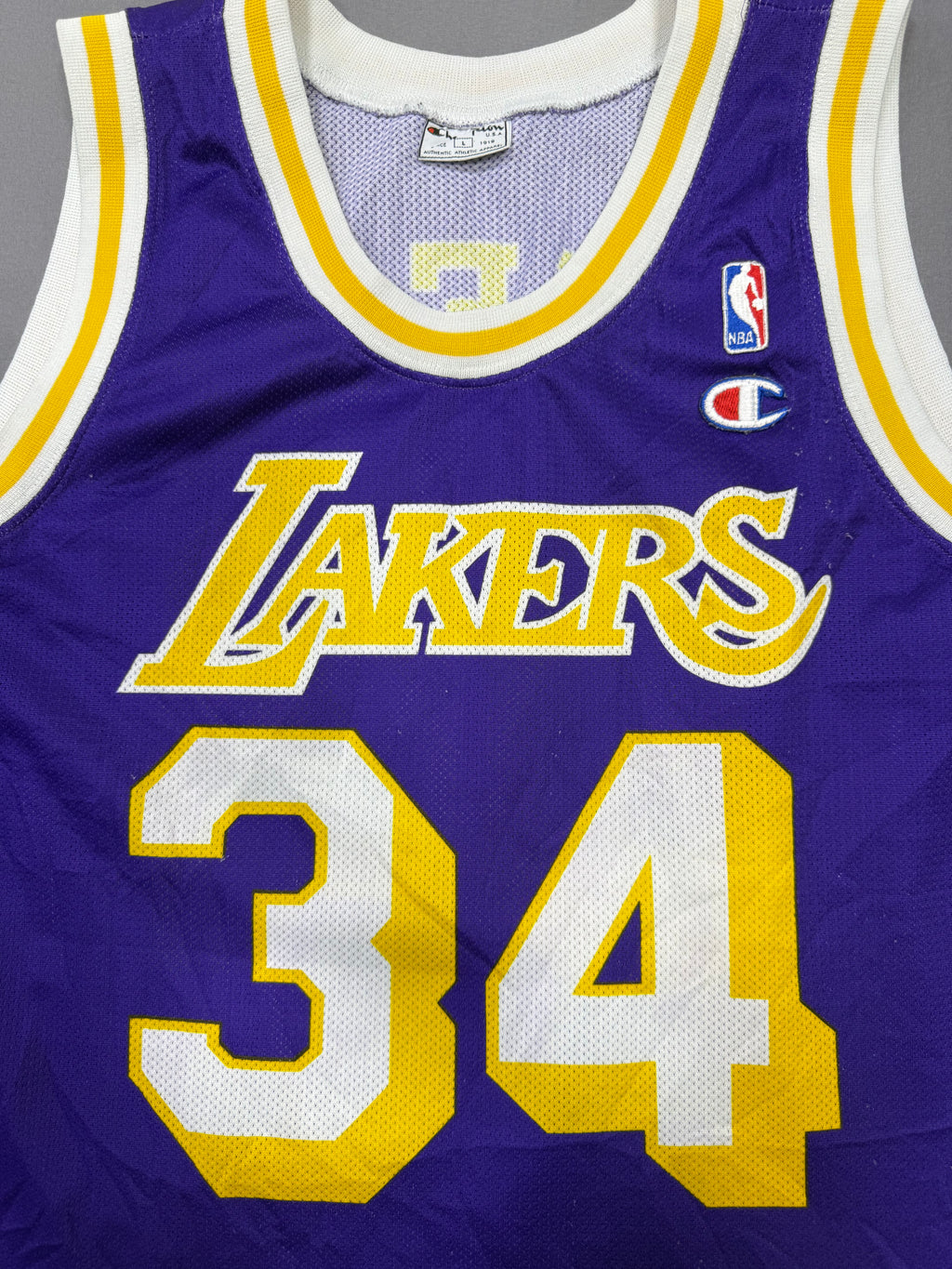 Vintage LA Lakers Shaquille oneal NBa JERSEY