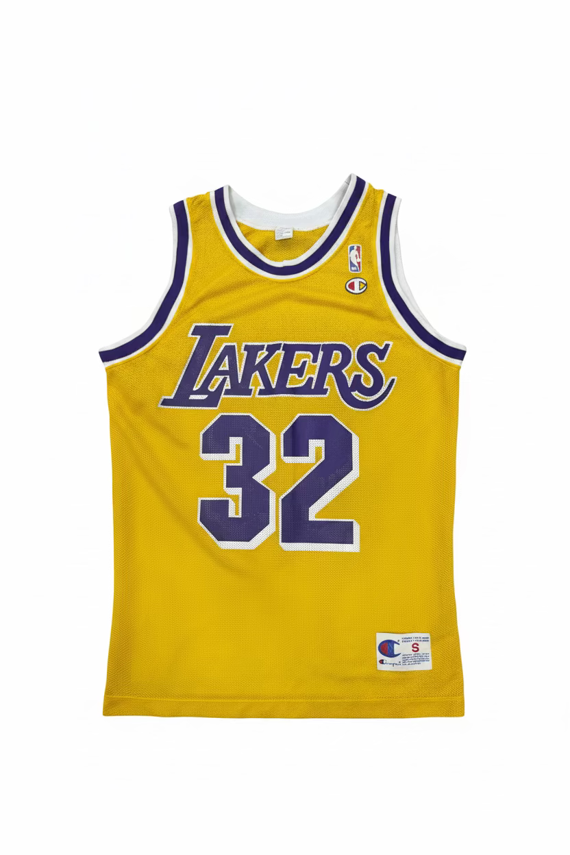Vintage 1990s LA Lakers Magic Johnson Jersey