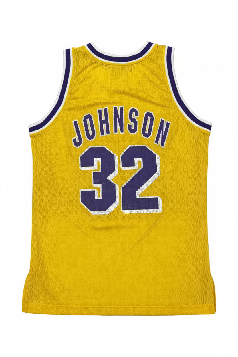 Vintage 1990s LA Lakers Magic Johnson Jersey
