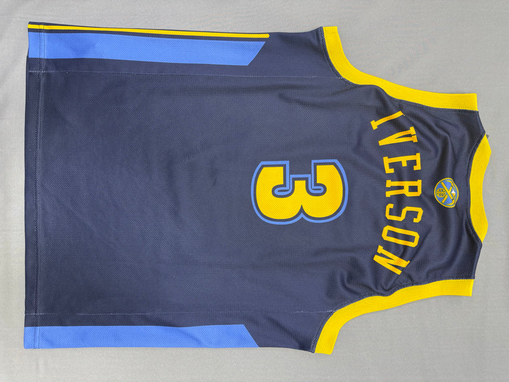 Vintage 2006-08 Denver nuggets Allen Iverson Jersey