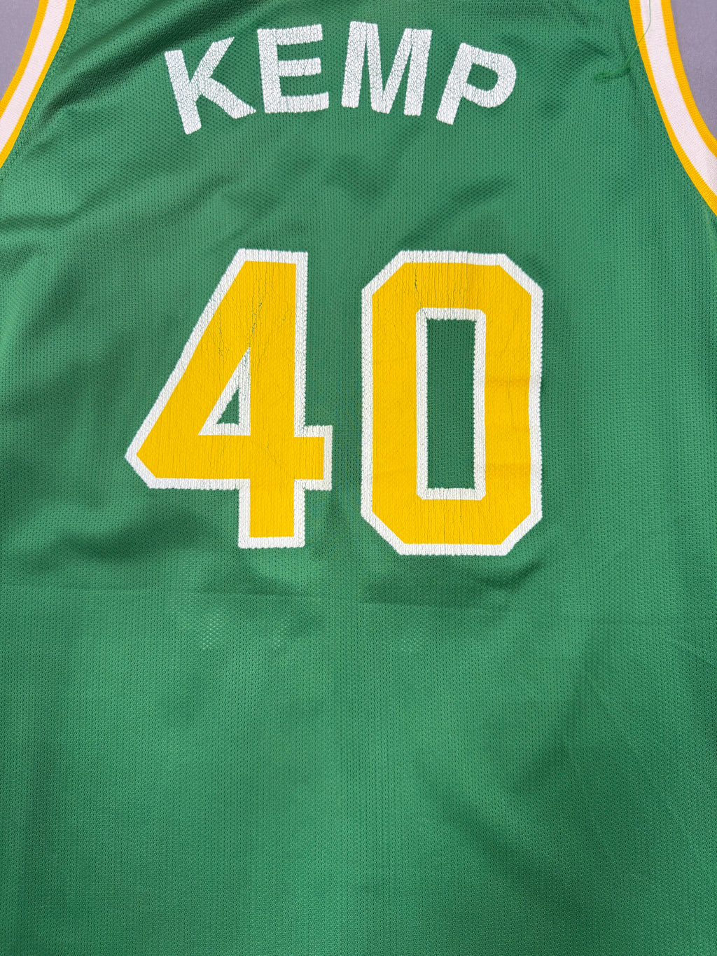 Vintage 1990s Seattle Supersonics Shawn Kemp Jersey