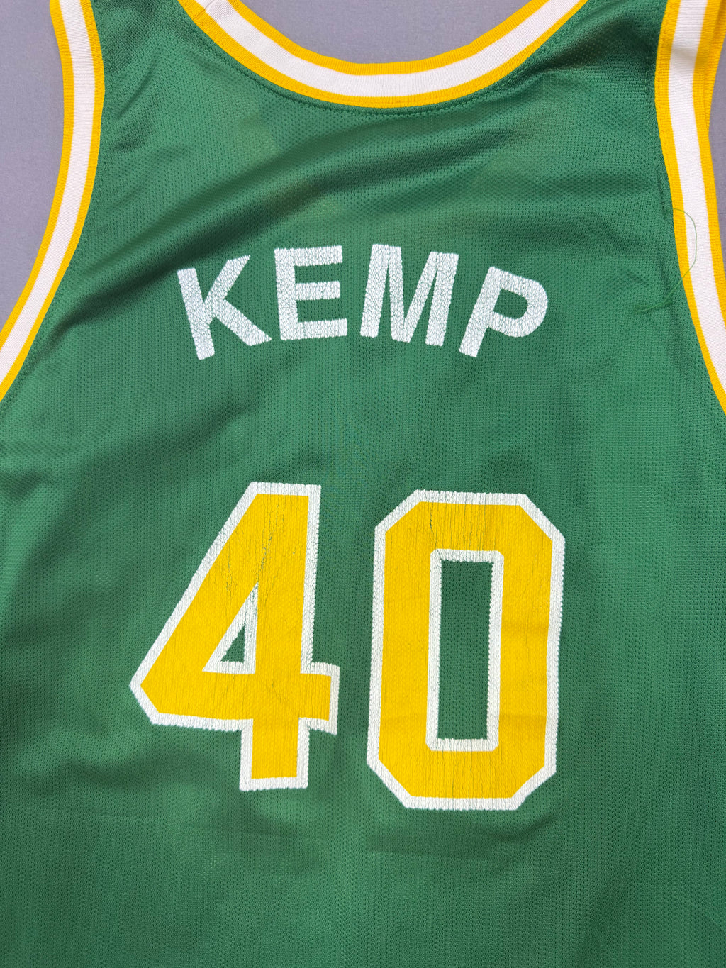 Vintage 1990s Seattle Supersonics Shawn Kemp Jersey