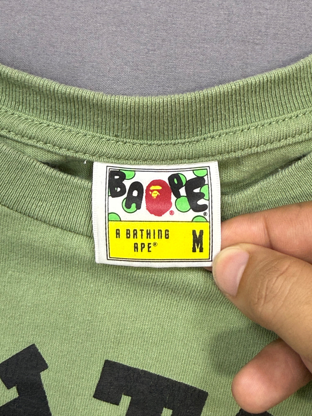 A Bathing Ape "Broken Collage" Tee