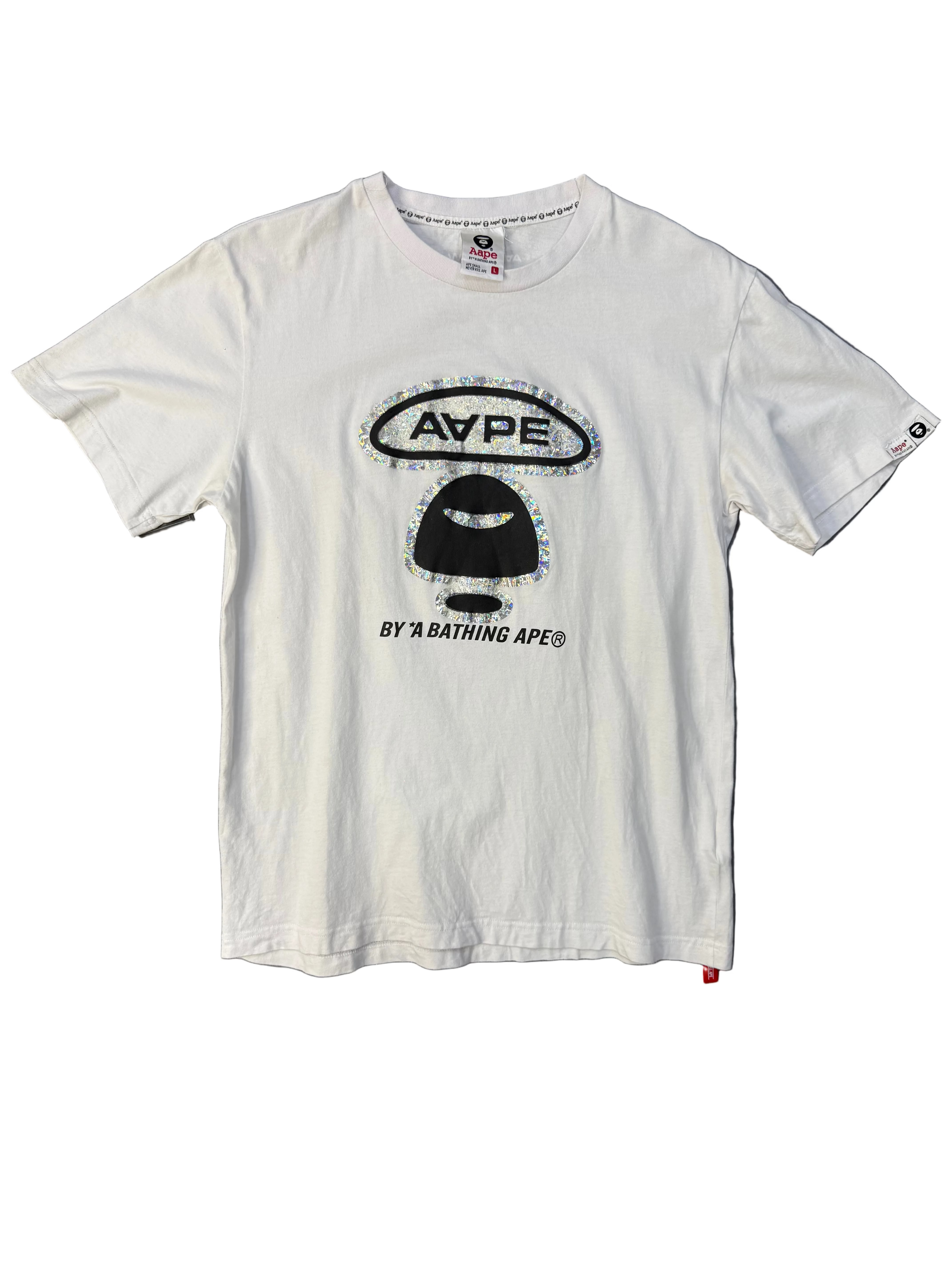 AAPE Moonface Logo Tee