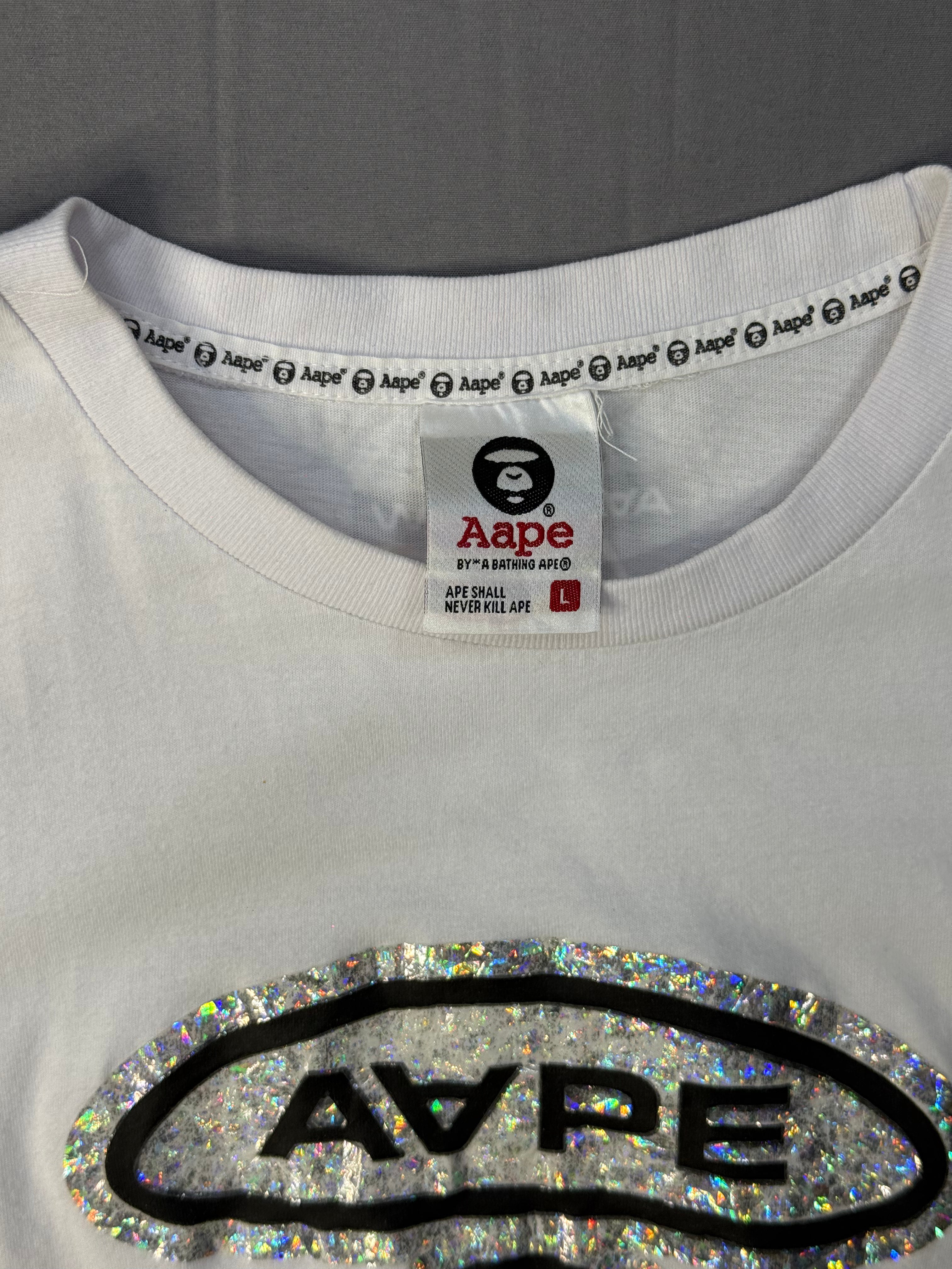 AAPE Moonface Logo Tee